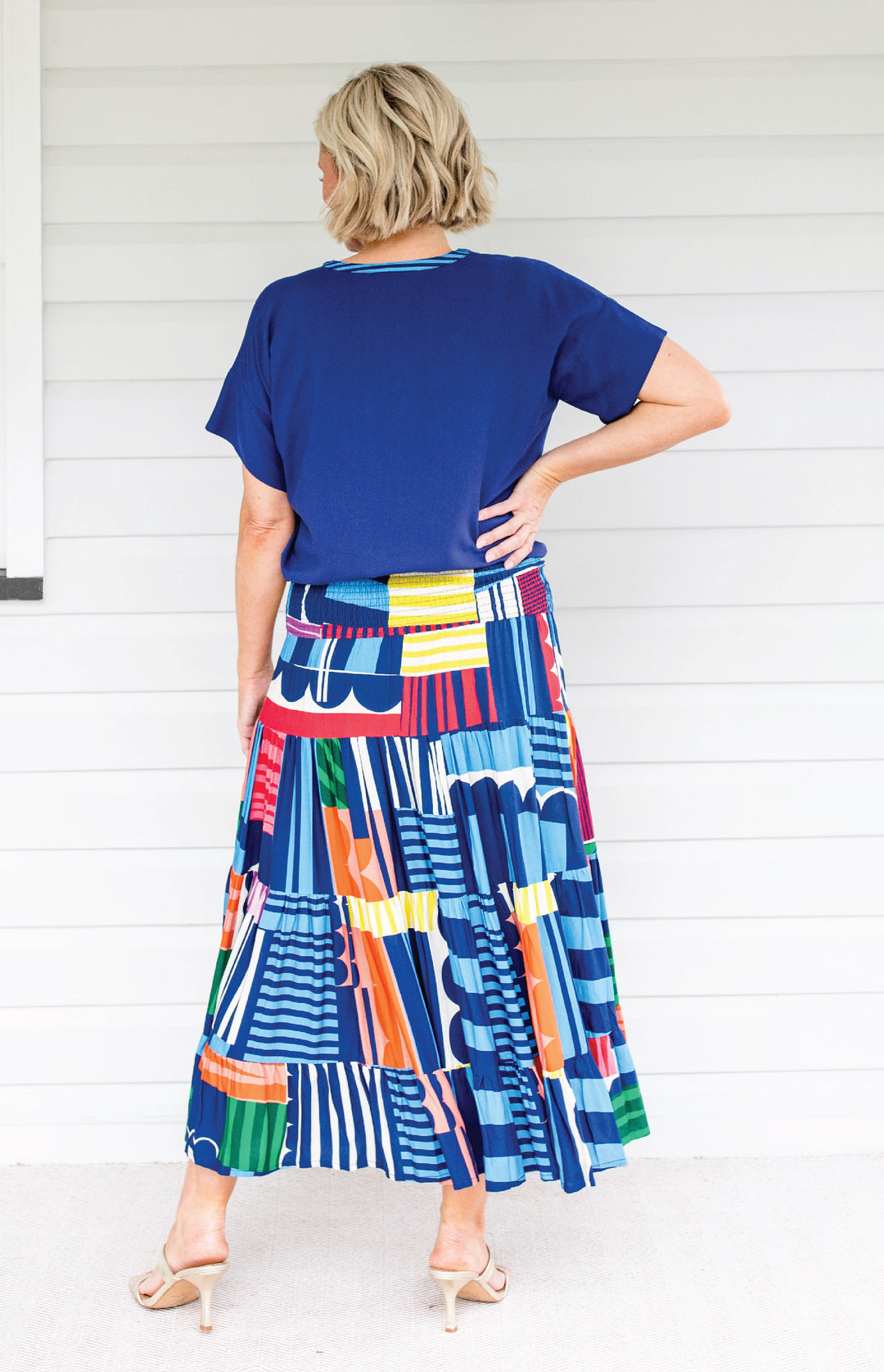 Florida Dress/Skirt in little wonder stripes