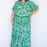 Florida Dress/Skirt in daisy days green