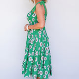 Florida Dress/Skirt in daisy days green