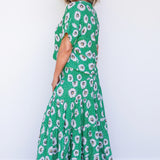 Florida Dress/Skirt in daisy days green
