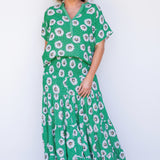 Florida Dress/Skirt in daisy days green