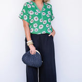 Florida Top in daisy days green