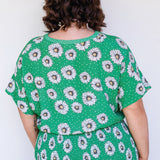 Florida Top in daisy days green