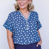 Florida Top in sweet spot blue