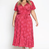 Gabrielle Reversible Dress in sweet nothings pink