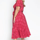 Gabrielle Reversible Dress in sweet nothings pink