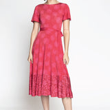 Gabrielle Reversible Dress in sweet nothings pink