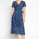 Gabrielle Reversible Dress in sweet nothings blue