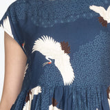 Holiday Dress in poetry in motion denim