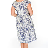 Holiday Dress in ivory swoon
