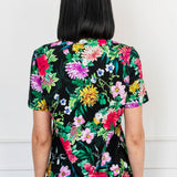 Holiday Tee in kasumi black