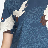 Holiday Tee in poetry in motion denim