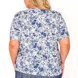Holiday Tee in ivory swoon