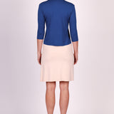 Bella Bamboo Cardie 3/4 sleeve in blue