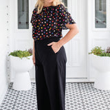 Jane Culotte in broderie black