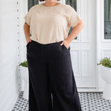 Jane Pant in black