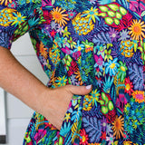Kate Dress in wide blue yonder