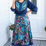 Kellie Top in truly madly navy