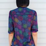 Kellie Top in starstruck navy