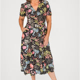 Laverne Dress in aussie blooms