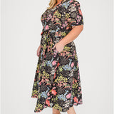 Laverne Dress in aussie blooms