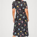Laverne Dress in ballerina black