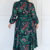 Leticia Dress in enchanted petrol
