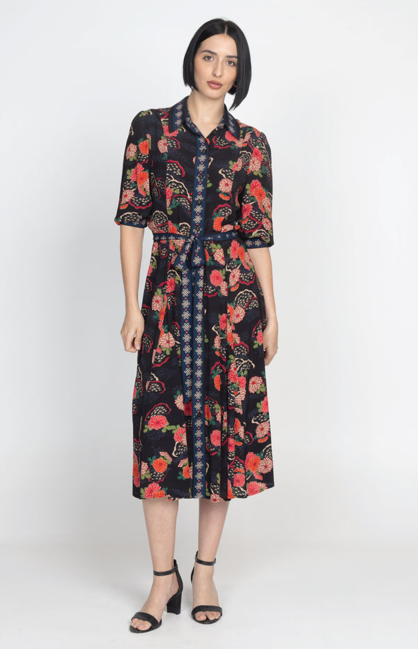 Leticia Dress in now or never black