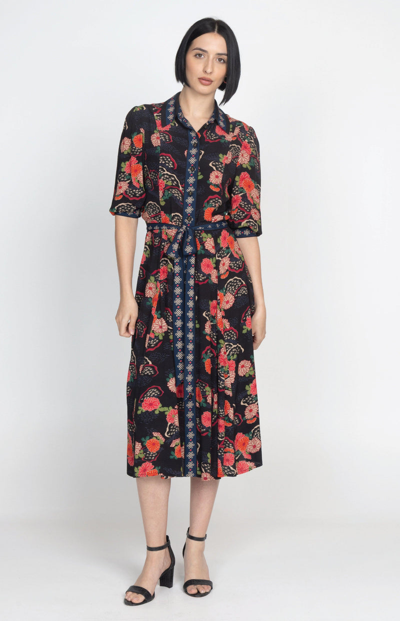 Leticia Dress in now or never black