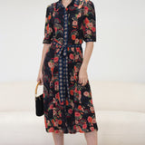 Leticia Dress in now or never black