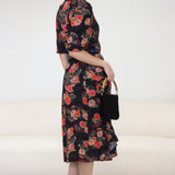 Leticia Dress in now or never black