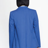 PRE-ORDER Lily Linen Blazer in blue