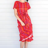 Lola Dress in now or never gingham