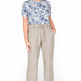 Luxe Linen Pant in oatmeal