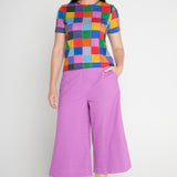Jane Culotte in broderie lilac
