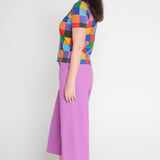 Jane Culotte in broderie lilac