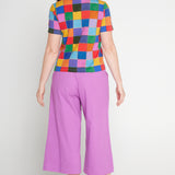 Jane Culotte in broderie lilac