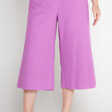 Jane Culotte in broderie lilac