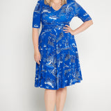 Cleo Dress in something blue