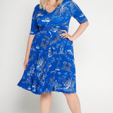 Cleo Dress in something blue