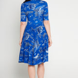 Cleo Dress in something blue