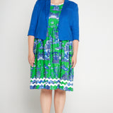 Perfect Linen Blazer in blue