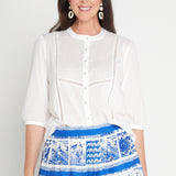 Kellie Top in white