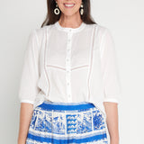 Kellie Top in white