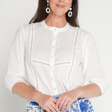 Kellie Top in white