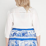 Kellie Top in white