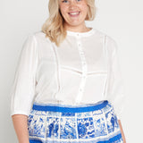 Kellie Top in white