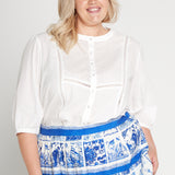 Kellie Top in white