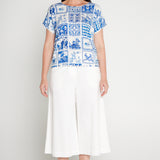 Jane Culotte in broderie white