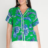 Florida Top in something green
